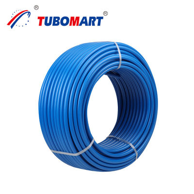 Water Supply Red And Blue Pex Pipe 80 100 160 Psi Cross Linked Polyethylene Tubing