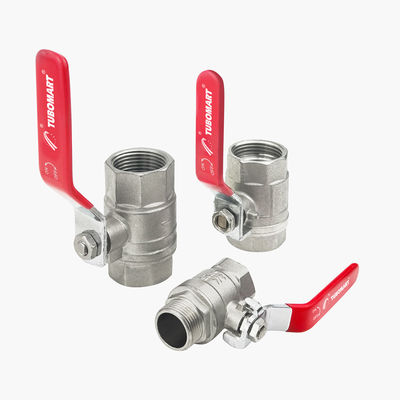 OEM Manual Brass LPG Gas Ball Valve Customized For Residential Applications