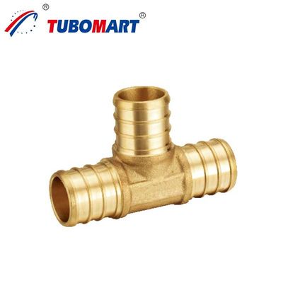 Lead Free Pex Crimp Fittings Brass Crimp Fittings Plumbing For Water Supply Systems