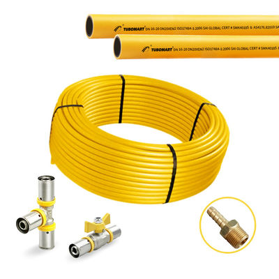 Good Sealing Customized 100m/roll Pex Al Gas Pipes PEX Aluminum Pipe Gas System OEM