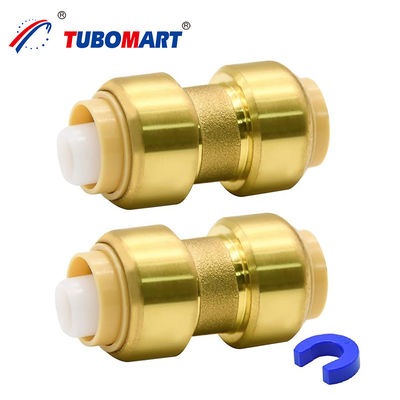 Brass Plumbing Customized Support And Push In Fittings For Pex Pipe OEM Compatibility