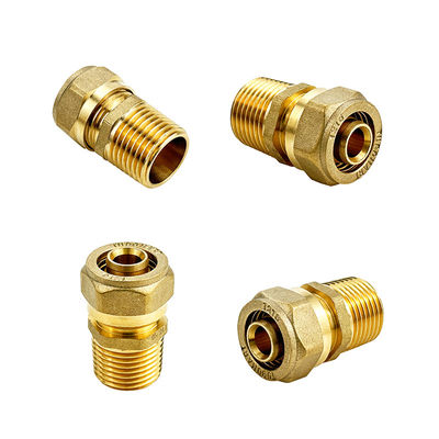 Factory Supply Brass Copper Pex Elbow Tee Cross Fittings And Other Types Fittings For Pipe Connection ISO Certified