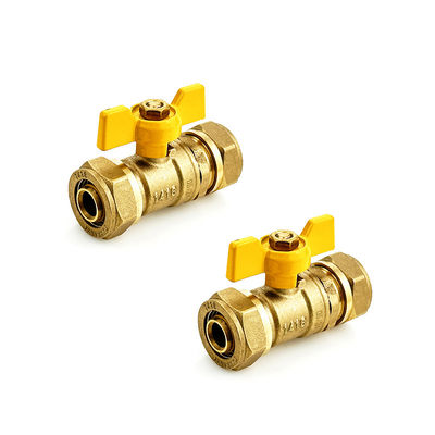 Brass Fitting Copper Fitting For Gas And Water Pex Pipes Of Compression Fitting Gas System