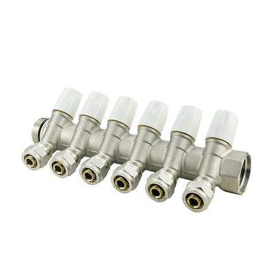 Easy Installation Brass Pex Plumbing Manifold Heating System Brass Manifolds