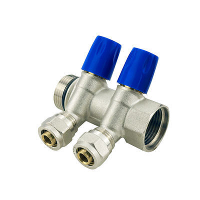 Customized Color Pex Manifolds Brass Pex Manifold Connector Brass Plumbing Pex Manifolds Water System