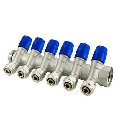 Customized Size Heating Water Manifold Valve Distribution Pex Manifold Connect With Pex Pipe