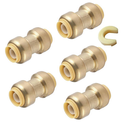 Plumbing Shark Bite Fittings And Valve Quick Connection Fittings Lead-free China Brass And Copper PEX AL PEX Push Fit Fittings