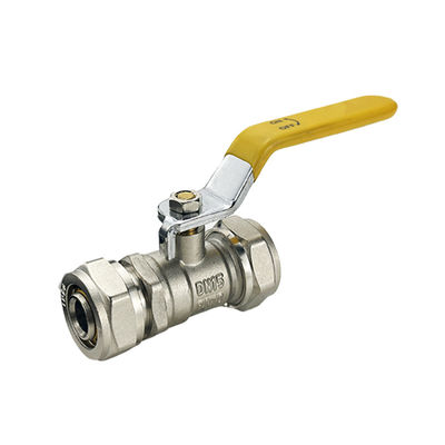 Customized Support Tubomart Forged Yellow Long Handle Brass Ball Valves Ball Gas Valve