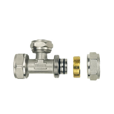 OEM Factory Customization Secure And Durable Pex Compression Fittings In Chrome Finish For Easy Installation