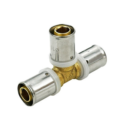 Multilayer Tube Fittings Male Female Elbow Equal Tee Straight Press Brass Fittings