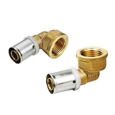 Brass Crimp Press Fittings Fitting Crimping Of DR And 58-3 Brass With Good Quality For Gas Water