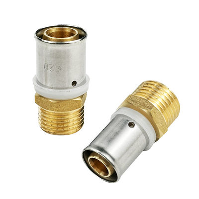 PEX Plumbing Brass Butt Weld Pipe Press Fittings TH Type 20mm 32mm 40mm Press Casting Fitting