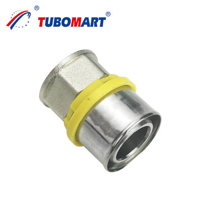 Brass Press Fittings 1/4-4'' Sizes For Natural Gas System TH Type For Gas System