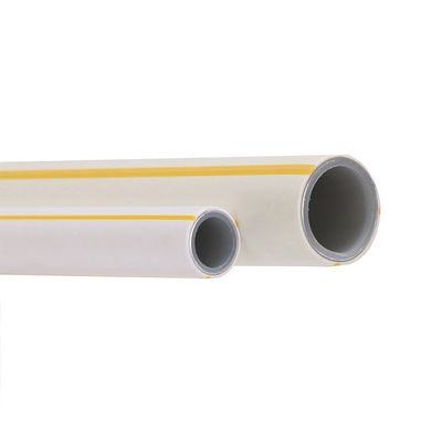 Pex Al Pex Pipe For Gas System Multilayer Aluminum Plastic PEX Pipe 20mm 32mm White Yellow Color Underfloor Heating PEX Al PEX Pipe