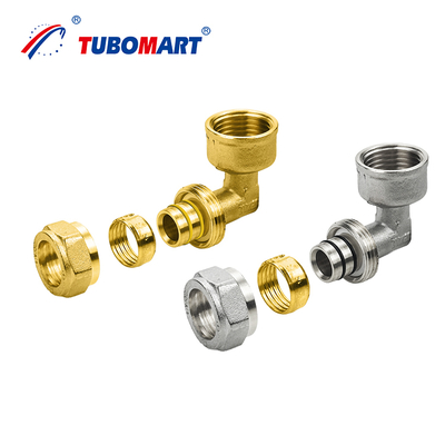 16-32mm Corrosion-Resistant Brass Compression Fitting - OEM Custom for Plumbing/Gas Air Hvac Systems Heavy-Duty Brass Pipe Fitting