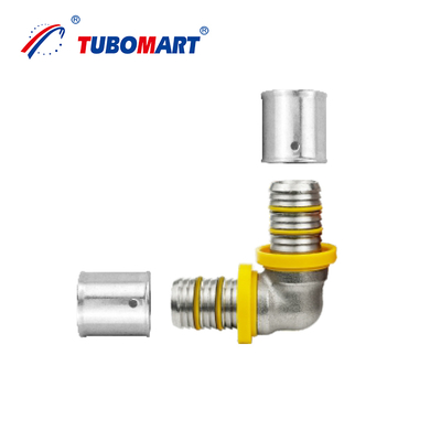 OEM Customized Support OEM ODM Pex Al Pex Press Fittings for Gas and Water Systems 24 Years Manufacturing Experience