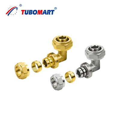 Customized Pex Al Pex Compression Fittings for Gas / Water Systems