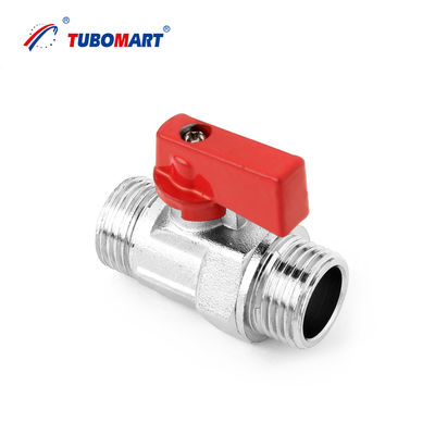 OEM Customized Brass Gas mini Valve for Water Gas Connection Screw Connection Type