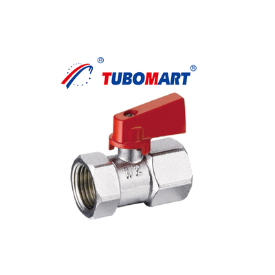 Air Gas Water Oil Control Normal Temperature Manual General Mini Ball Valve Brass Gas Ball Valve China BSP/NPT