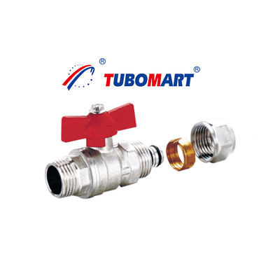 OEM Female X Male Connection Brass mini Ball Valve with ISO 9001/SAI GLOBAL AS4617 Certification