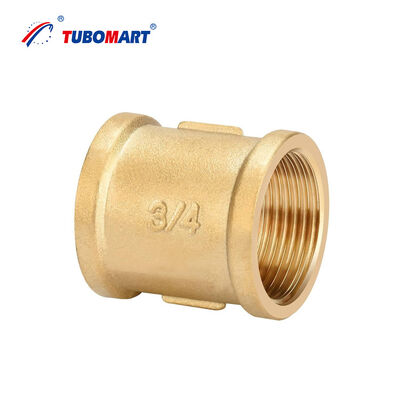 TUBOMART OEM Factory Price Brass Screw Fittings Reducer Female Straight Union Water Pipes Fittings