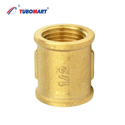 TUBOMART OEM Factory - Direct Price Screw Wall-plated Female Elbow Copper Pipe Fittings Water Piping System