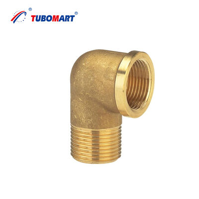 TUBOMART OEM Reliable Quality Brass Fittings Double Female Straight BSP Fittings for Hot and Cold Water Piping System