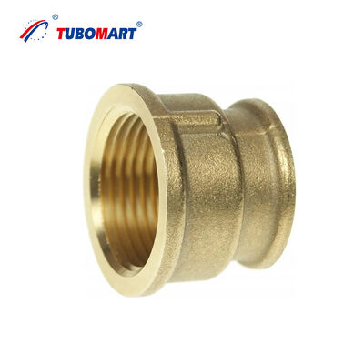 Hot sales TUBOMART OEM Factory Direct Brass BSP Fittings Nickel Plated Double Female Straight Union Water Piping Solutions